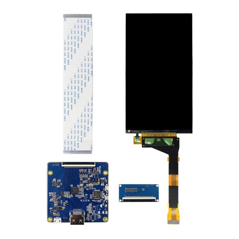 VSDISPLAY for 3D Printer Replacement Display,5.5 Inch LS055R1SX04 1440X2560 2K IPS LCD Screen with to Mipi LCD Controller Board - Image 2